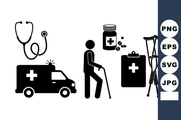 A Designer's Practical Review of the Medical Icon Clipart Set