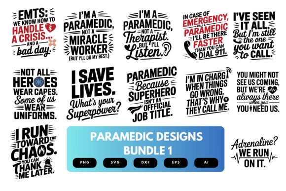 A Designers Review of the Paramedic SVG Bundle