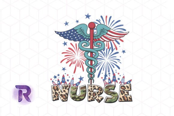 A Patriotic Nurse Design for Real-World Embroidery