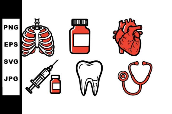 A Professional Designer's Take on the Medical Anatomy Icon Set