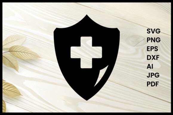 A Review of the Medical Shield Icon Silhouette Vector for Embroidery