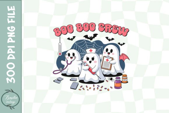 Does the Boo Boo Crew Ghost Nurse Make a Good Embroidery Design?