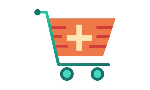 Evaluating the Medical Shopping Cart Icon for Embroidery