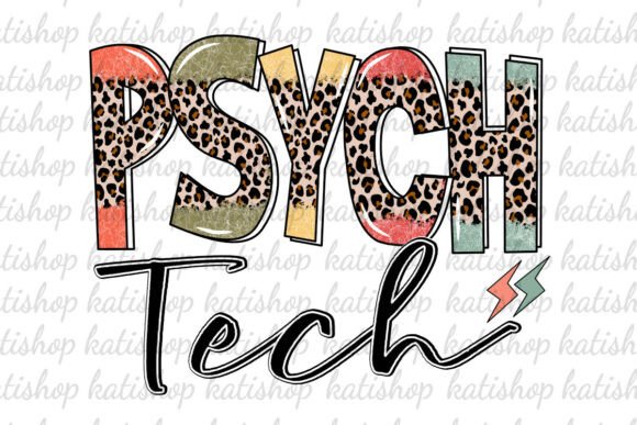 Evaluating the PSYCH Tech Nurse Leopard PNG Sublimation Design