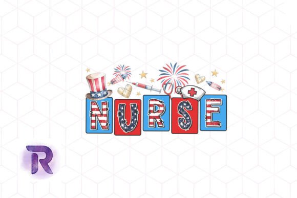 Reviewing American Nurse Sublimation 4th July PNG