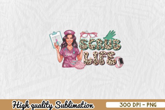 Scrub Life Black Nurse Digital Art: A Designer's Review