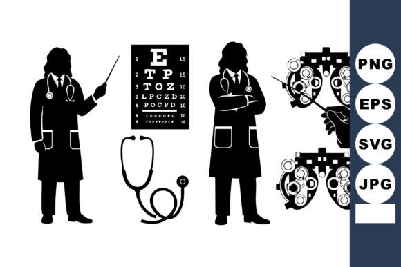 Stitching a Clear Vision: Reviewing Medical Eye Exam Silhouettes